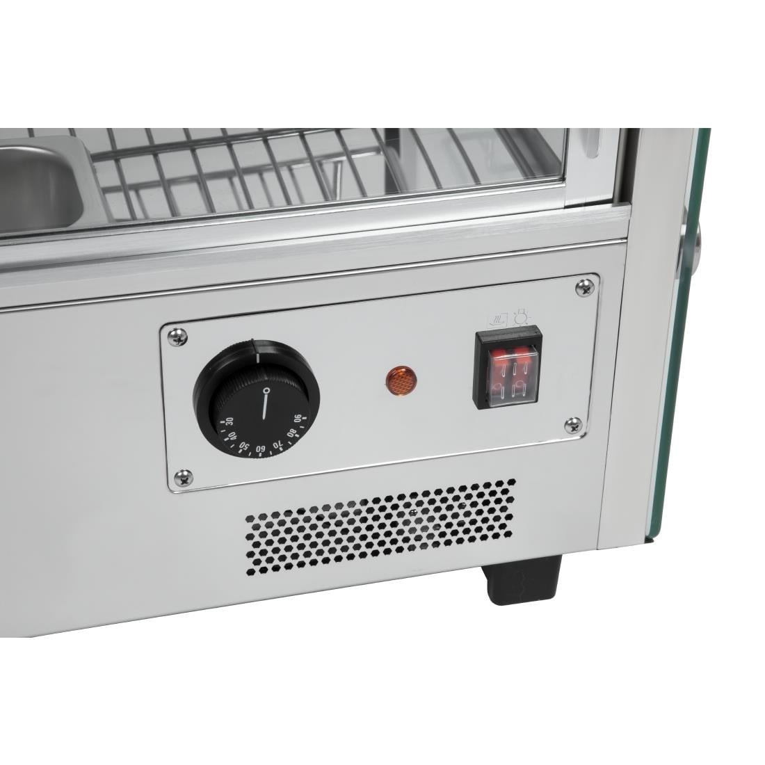 Buffalo warmhoudvitrine 120L 67(h) x 68,7(b) x 56,8(d)cm - Afbeelding 4