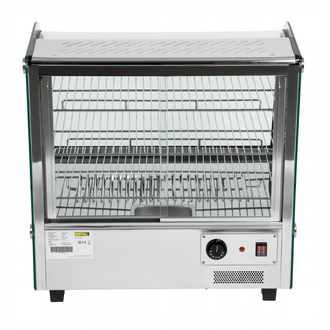 Buffalo warmhoudvitrine 120L 67(h) x 68,7(b) x 56,8(d)cm - Afbeelding 7