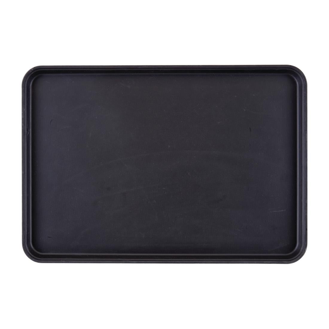 Cambro Camtread glasvezel anti-slip dienblad zwart 45x65cm - Afbeelding 2