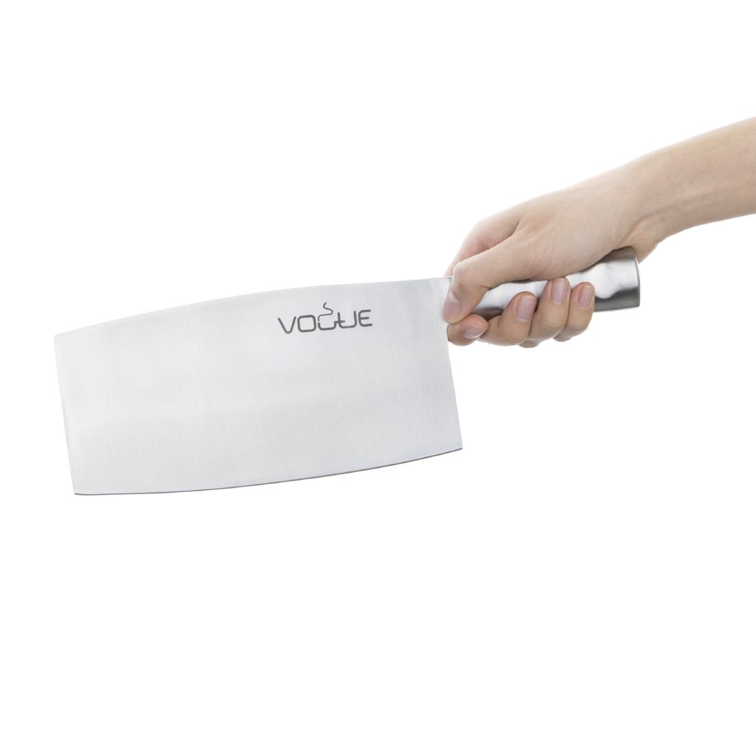 Vogue roestvrijstalen chinese hakmes 21cm - Afbeelding 3