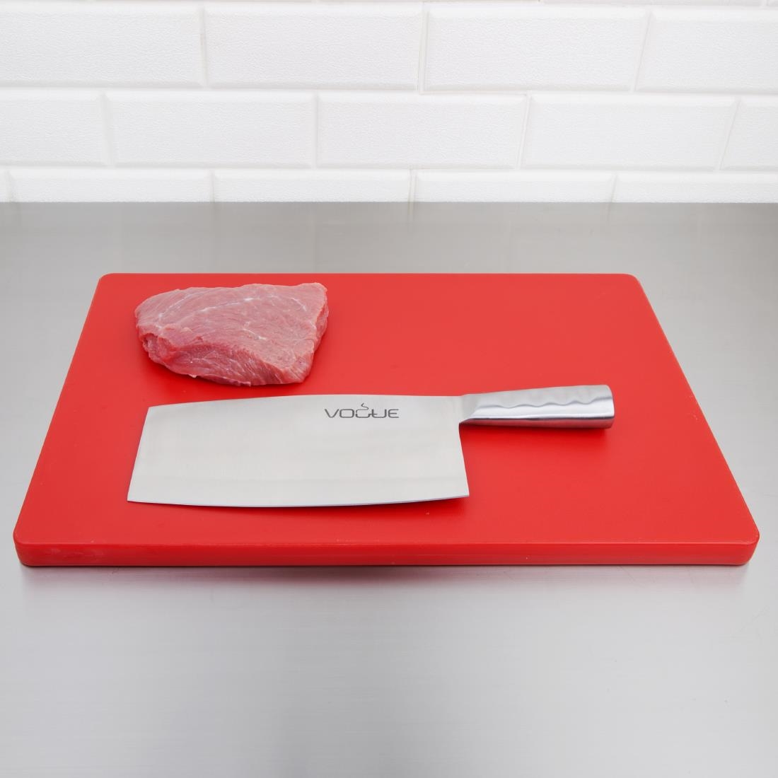 Vogue roestvrijstalen chinese hakmes 21cm - Afbeelding 5