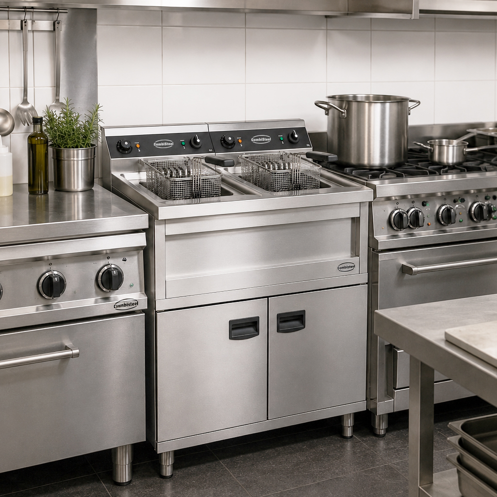 FRITEUSE STAAND 2X12L 2X6KW - Afbeelding 7