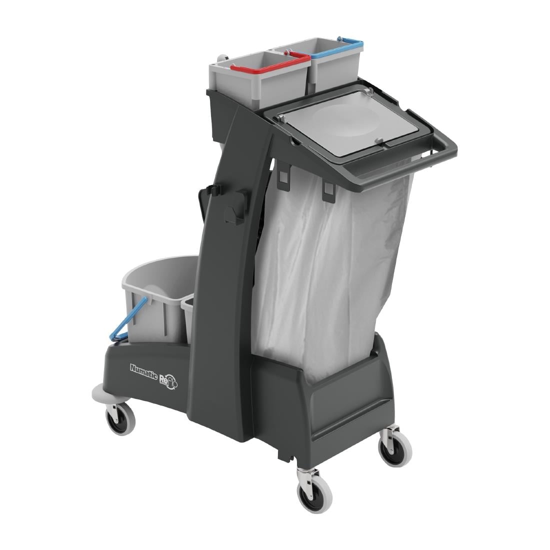 Numatic Compacte Reflo Multi-Matic Werkwagen Mm4 - Afbeelding 4