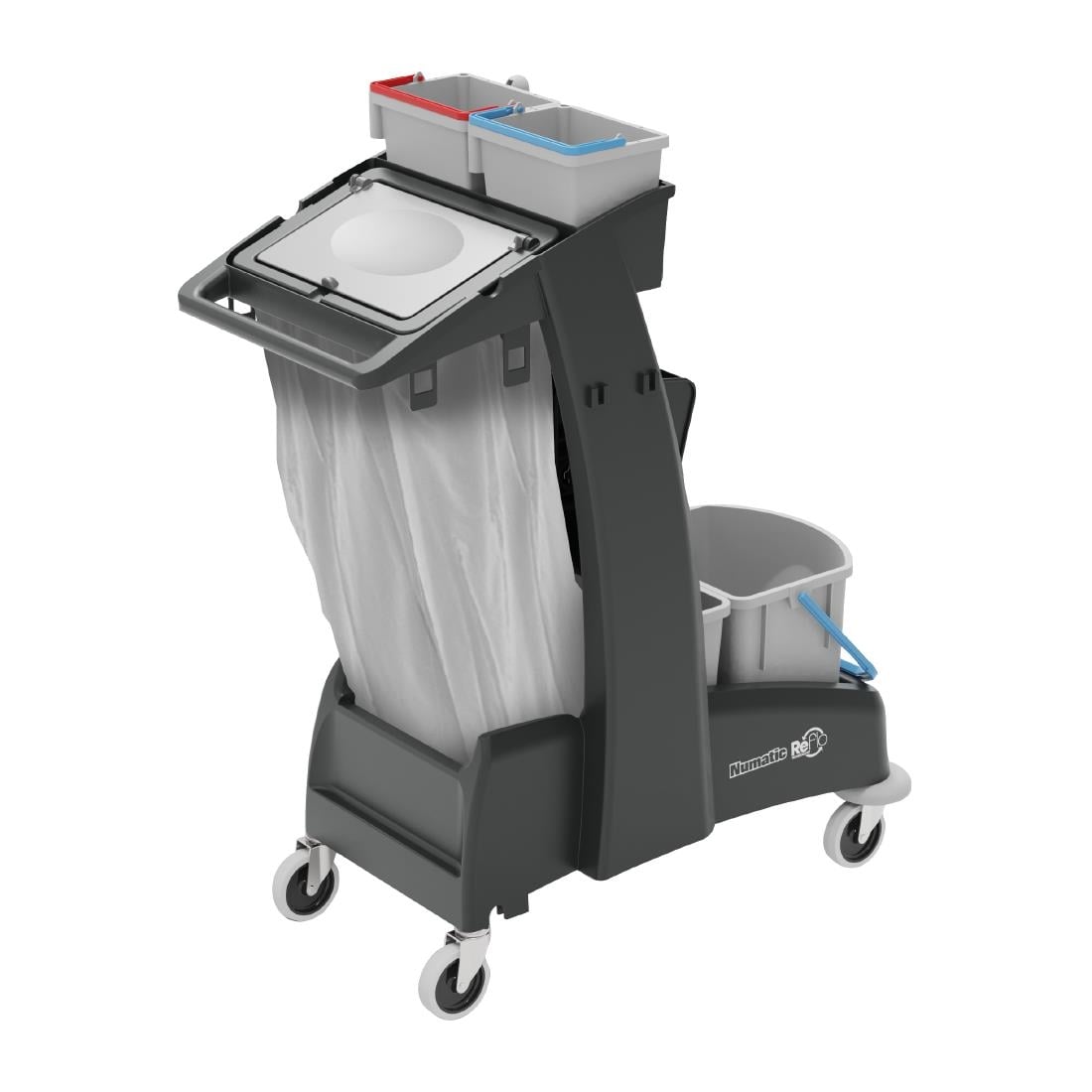 Numatic Compacte Reflo Multi-Matic Werkwagen Mm4 - Afbeelding 5