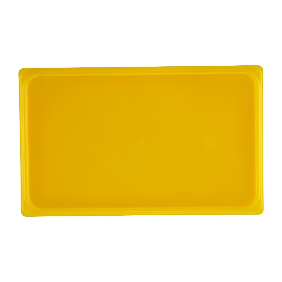 Cambro Safetrak IML polypropyleen afsluitdeksel geel 1/1 GN - Afbeelding 3