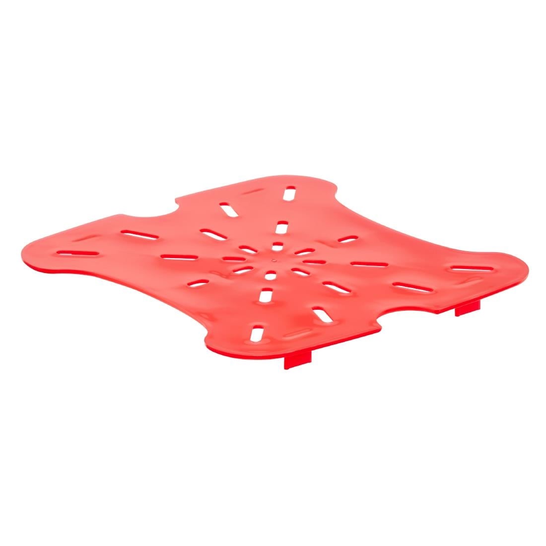 Cambro FreshPro Rood Afvoerrek 195 x 195 mm - Afbeelding 2