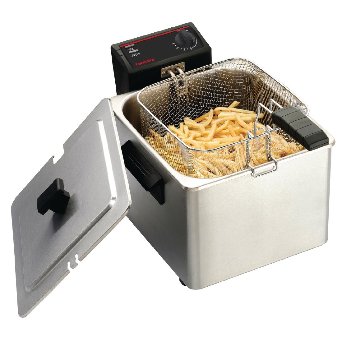 Buffalo light-duty elektrische friteuse 8L 3000W - Afbeelding 2