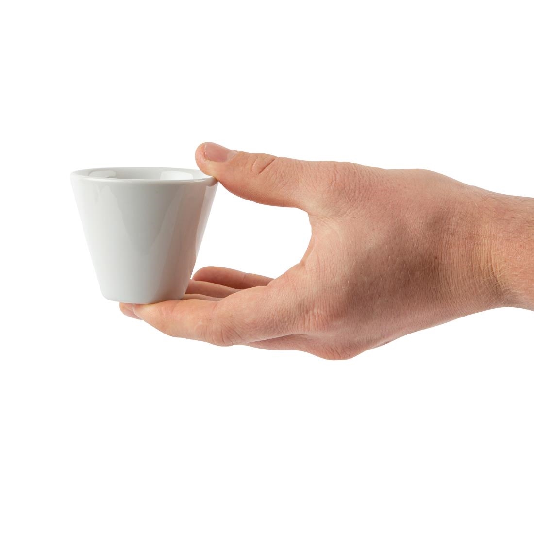 Olympia Conische Ramekin Wit 7cm (12 Stuks) - Afbeelding 7