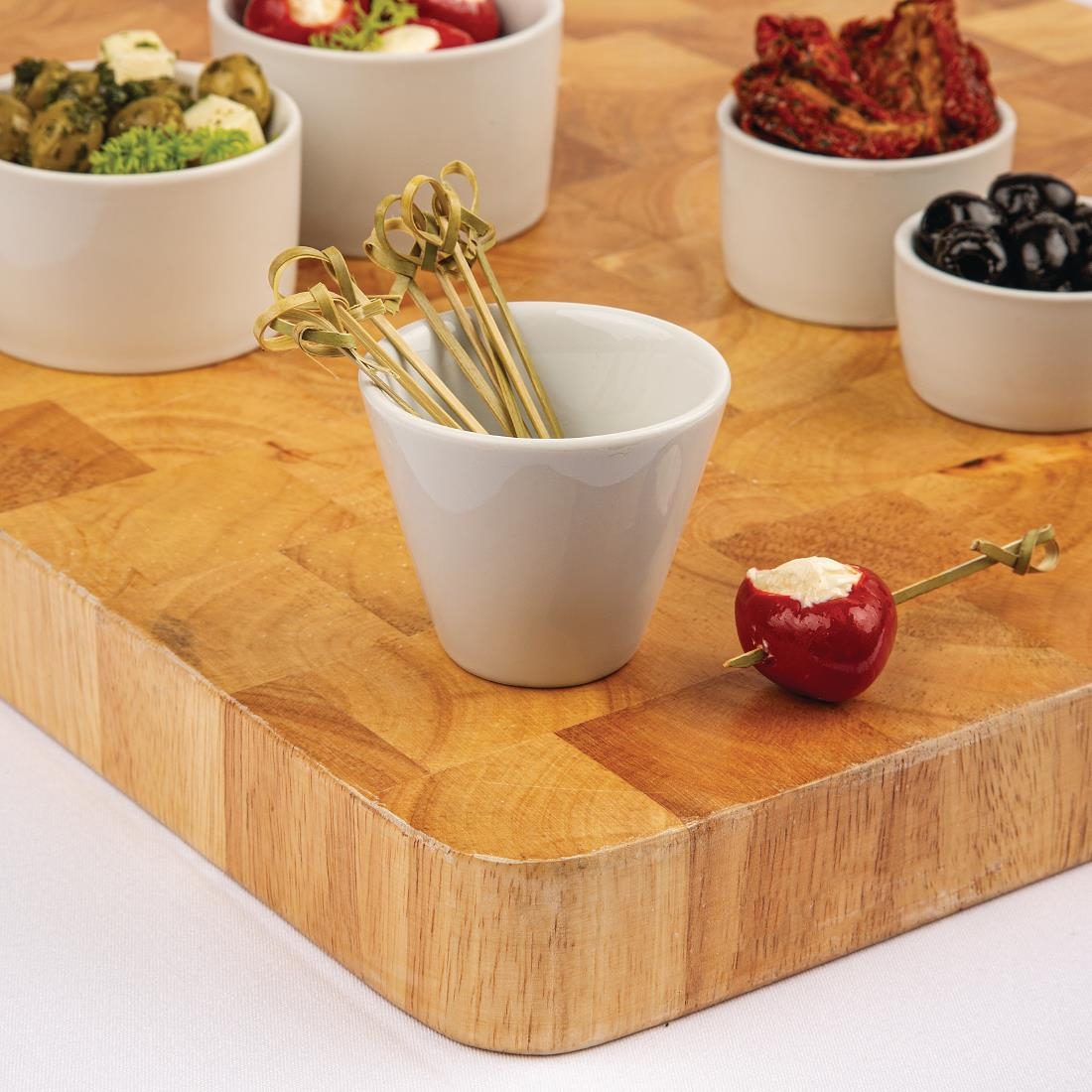 Olympia Conische Ramekin Wit 7cm (12 Stuks) - Afbeelding 9
