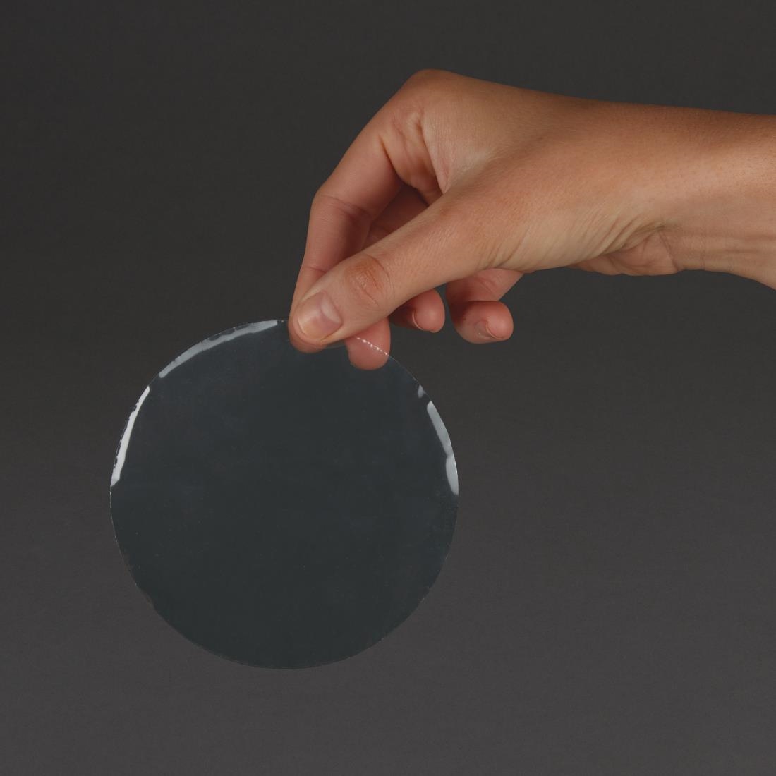 Plastic schijven voor scheiden hamburgers 10cm (5000 stuks) - Afbeelding 4