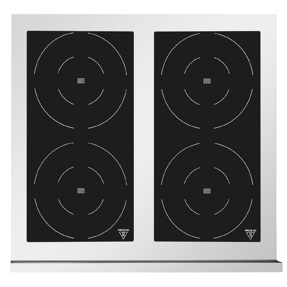 Buffalo keramisch glas & RVS bovenafdekking - Afbeelding 2