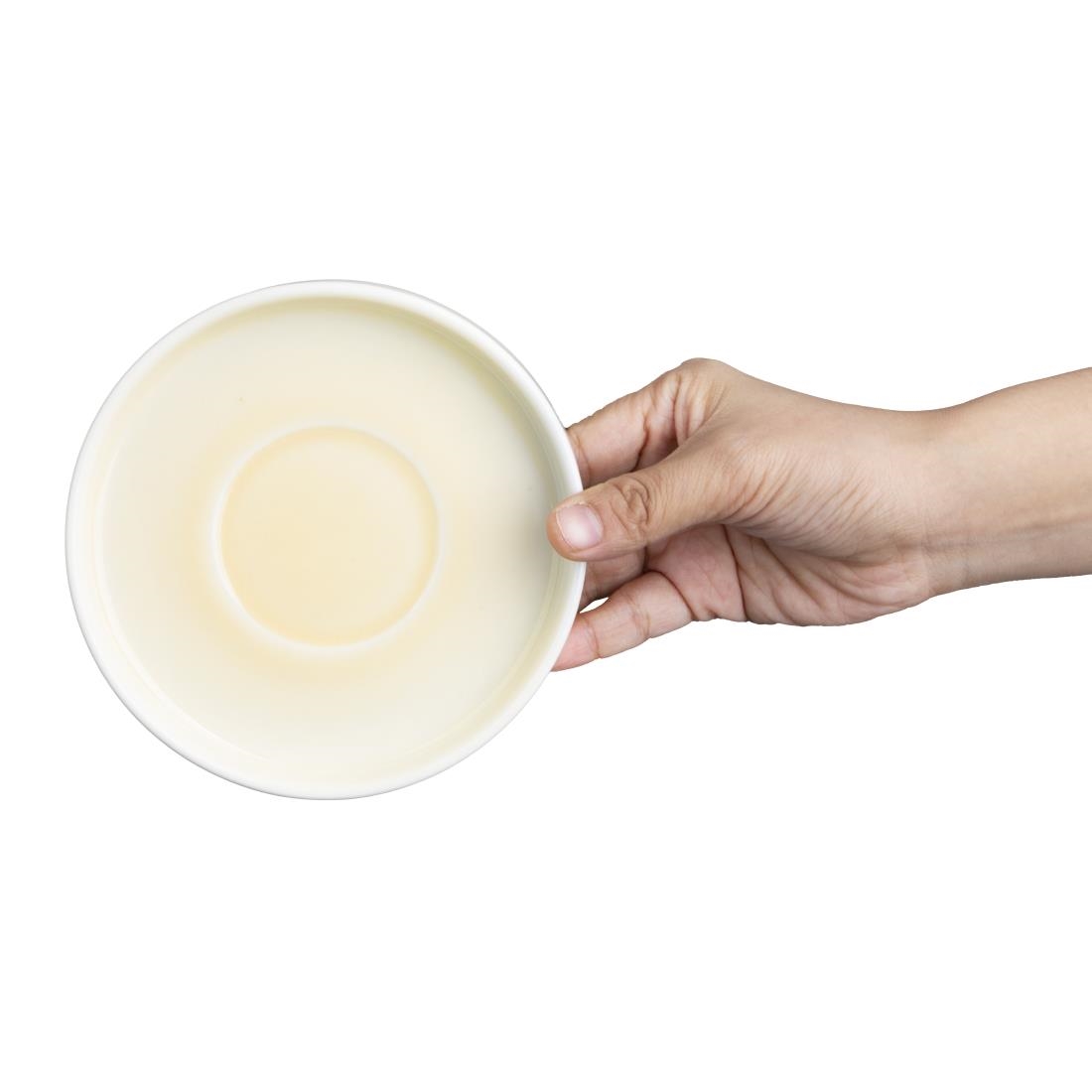 Olympia Fondant schotels lemon geel 135mm voor CU424 (6 stuks) - Afbeelding 4