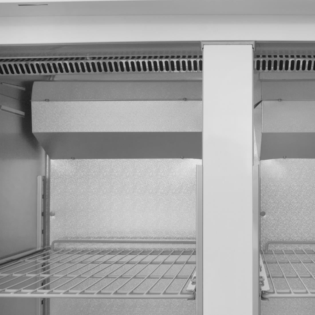 Polar G-serie Gastro 2-deurs koeling met gedeelde deuren 1200L - Afbeelding 7
