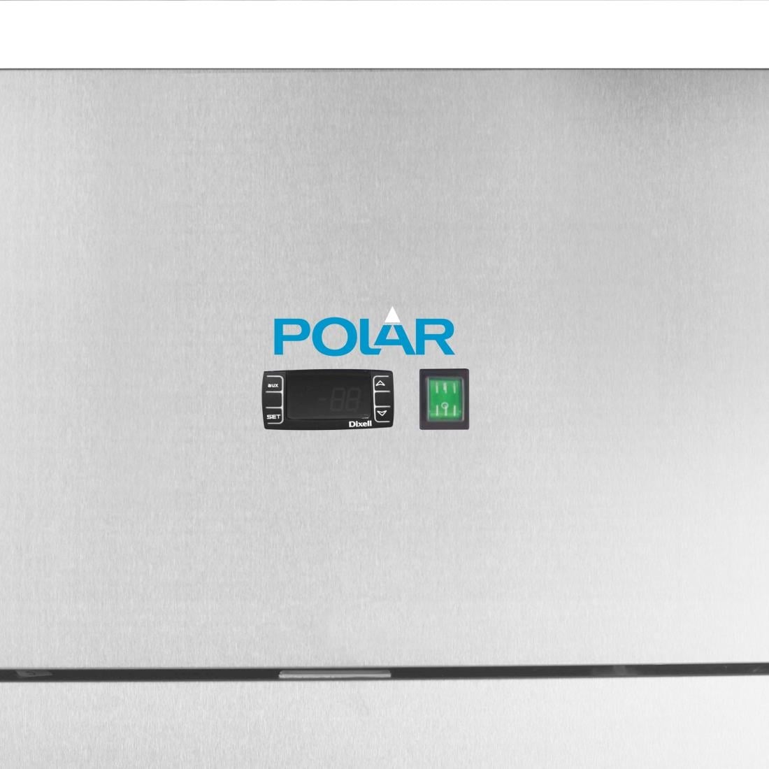 Polar G-serie Gastro 2-deurs koeling met gedeelde deuren 1200L - Afbeelding 8