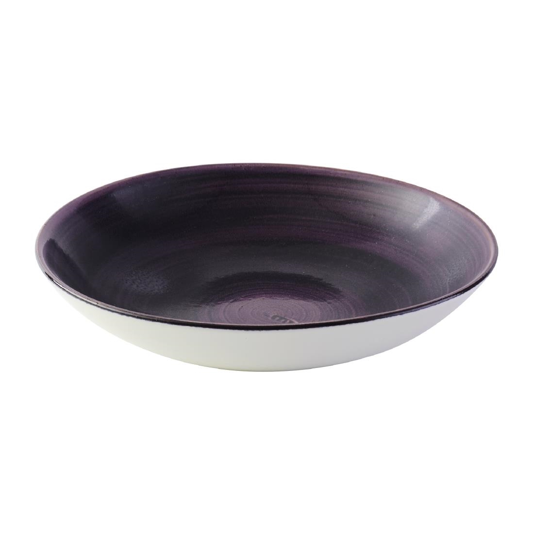 Churchill Stonecast Patina Cobalt Deep Purple Evolve Coupe Kom 24.8cm (12 stuks) - Afbeelding 3