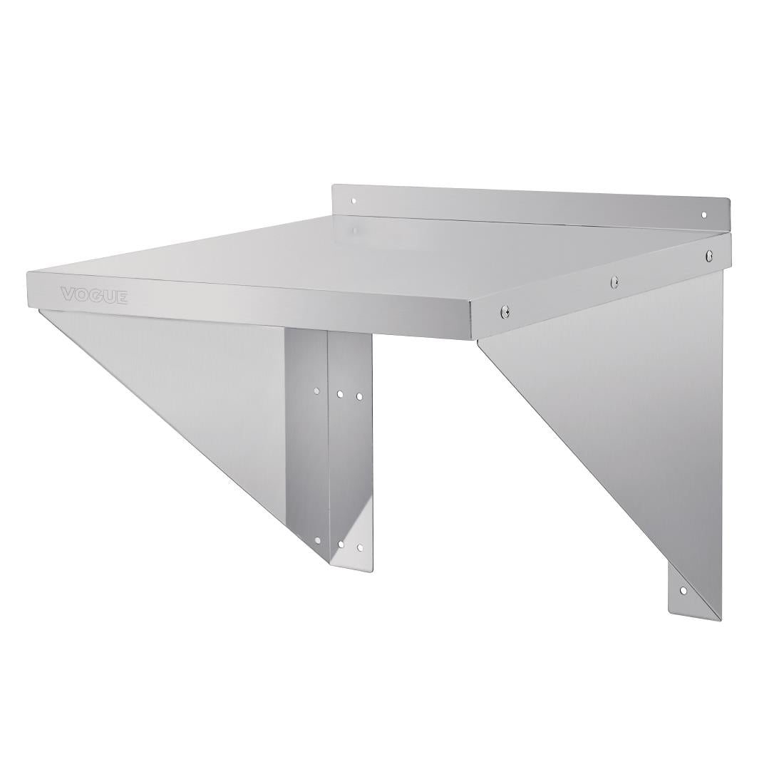 Vogue RVS oven/magnetron wandplank 56x46cm - Afbeelding 3