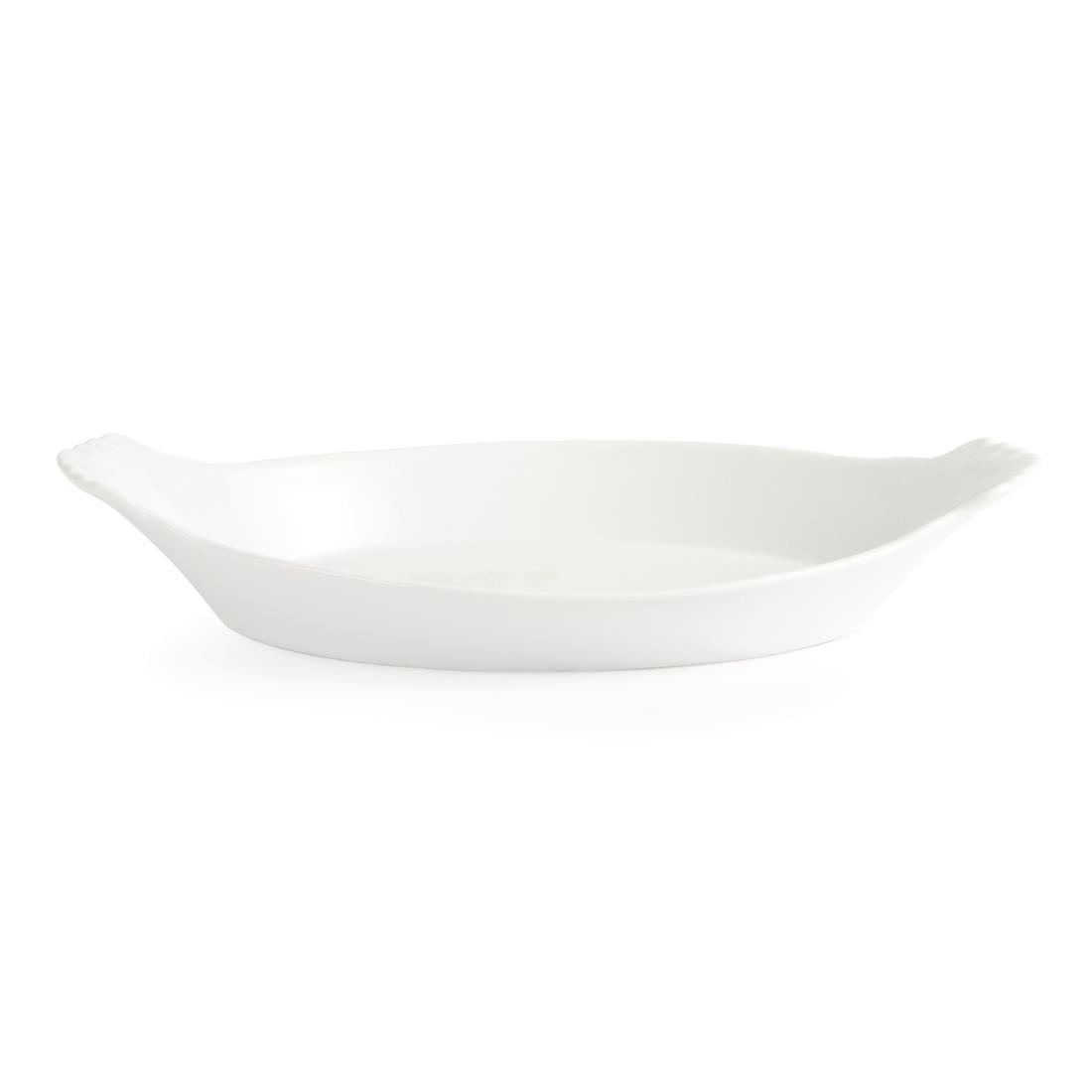 Olympia Whiteware ovale gratineerschalen 32x17,7cm (6 stuks) - Afbeelding 4