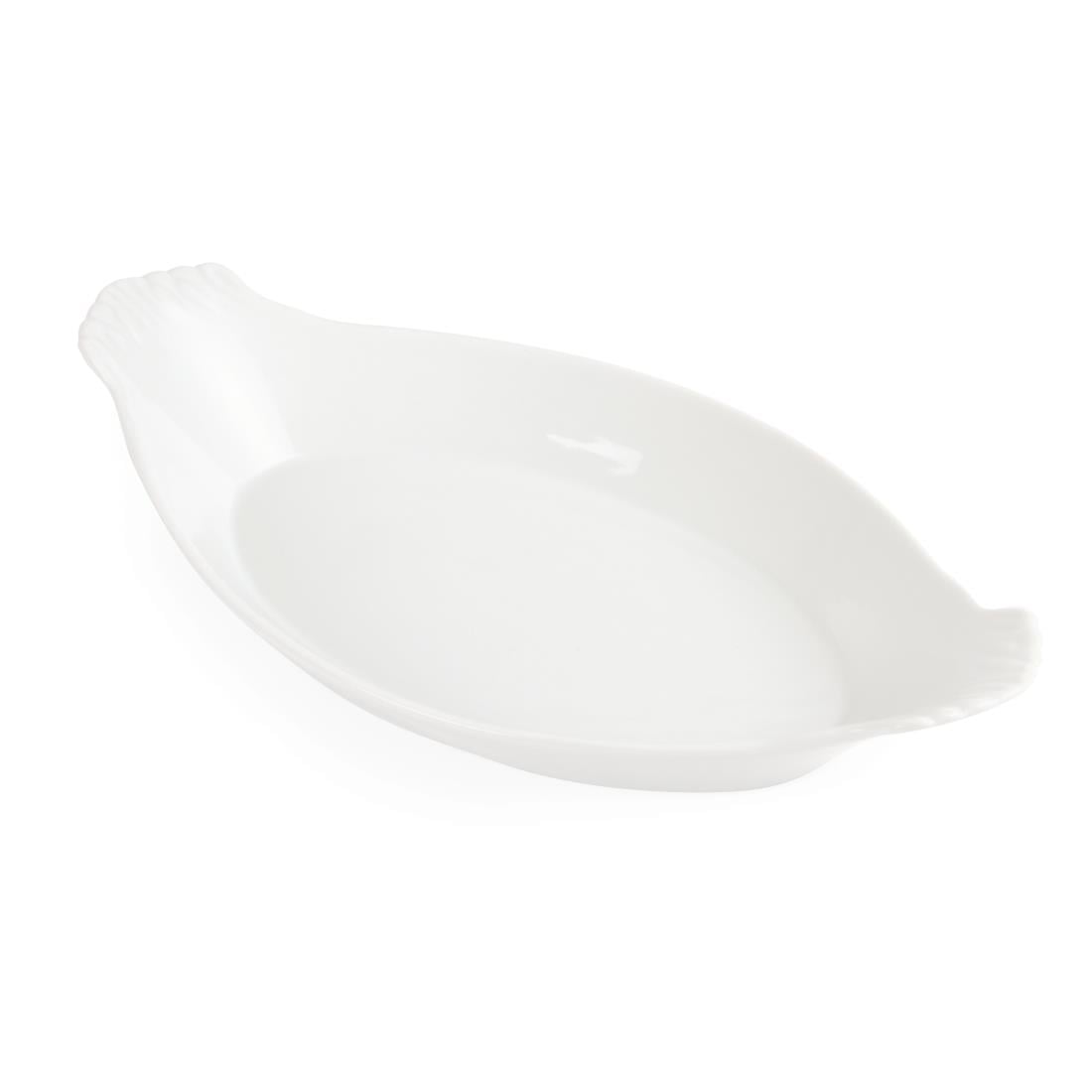 Olympia Whiteware ovale gratineerschalen 32x17,7cm (6 stuks) - Afbeelding 5