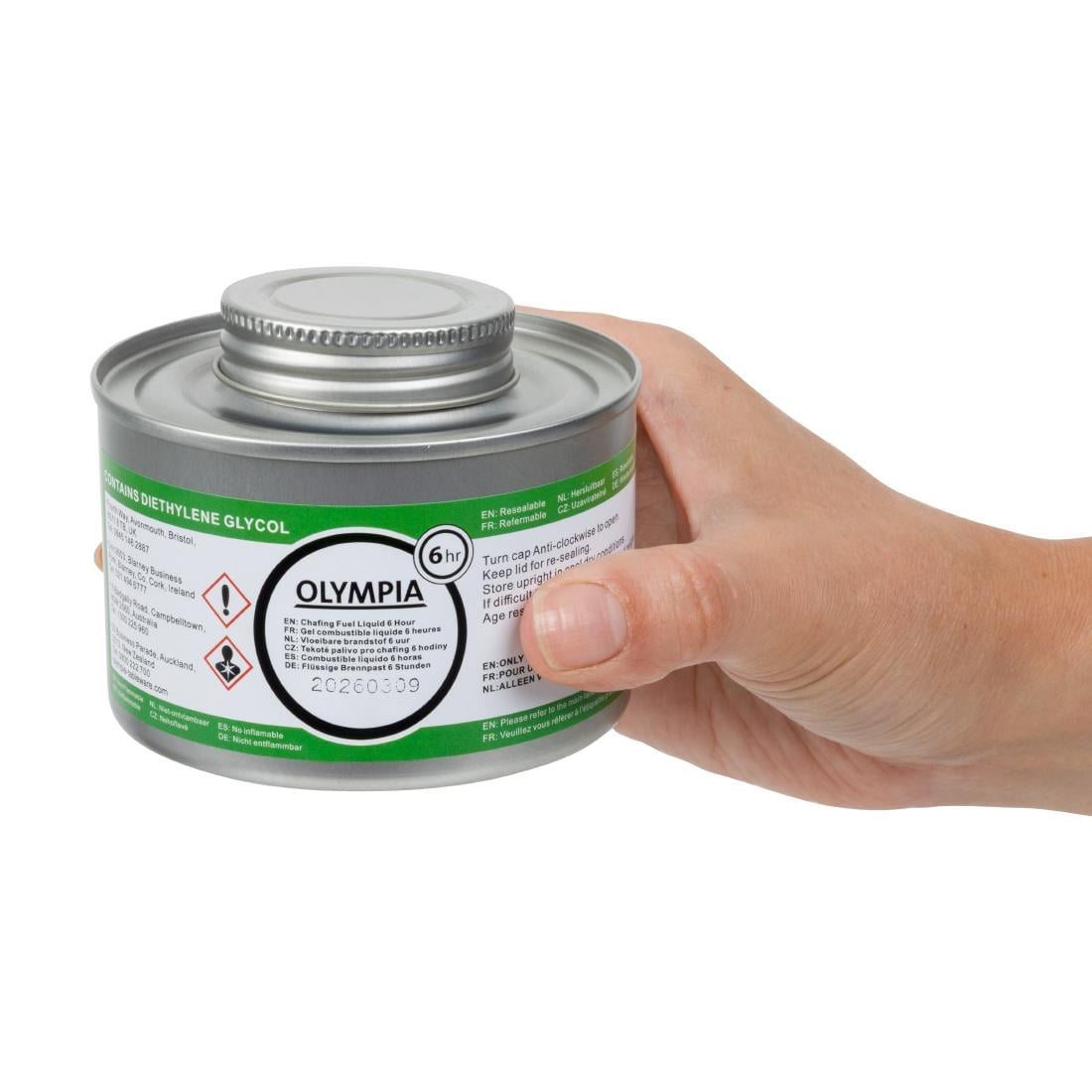 Olympia vloeibare brandpasta met lont 6 uur (12 stuks) - Afbeelding 7