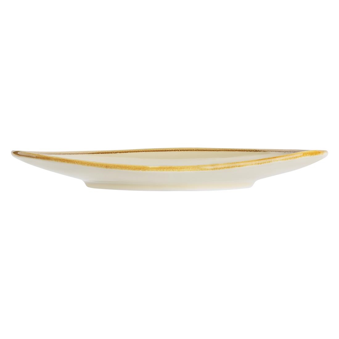 Olympia Kiln Driehoekige Borden Zandsteen 23cm (6 Stuks) - Afbeelding 4