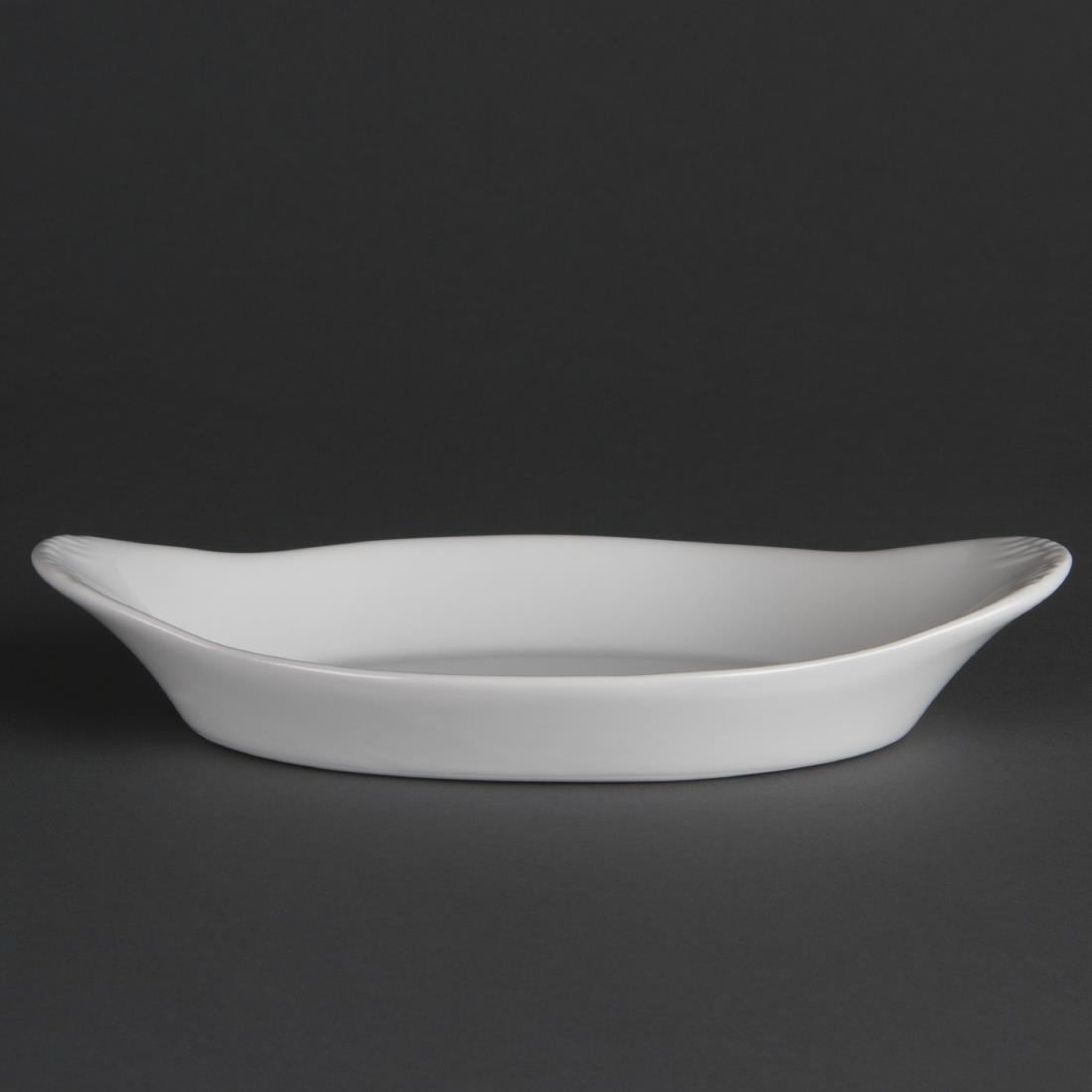 Olympia Whiteware ovale gratineerschalen 23x13cm (6 stuks) - Afbeelding 6
