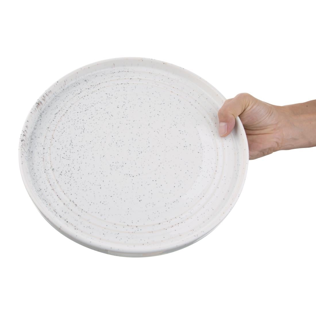 Olympia Cavolo Platte Ronde Borden 27cm Wit (4 Stuks) - Afbeelding 5