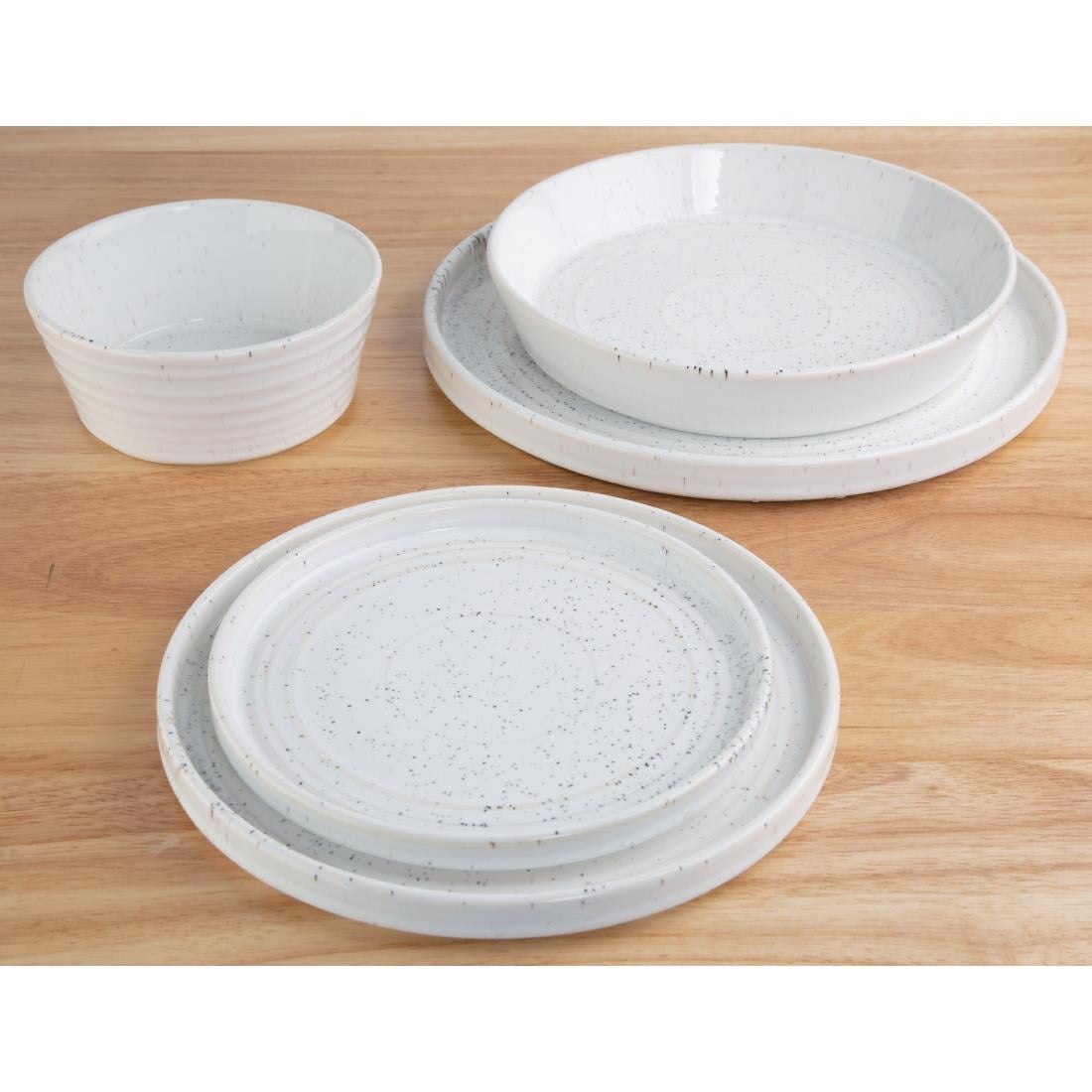 Olympia Cavolo Platte Ronde Borden 27cm Wit (4 Stuks) - Afbeelding 8