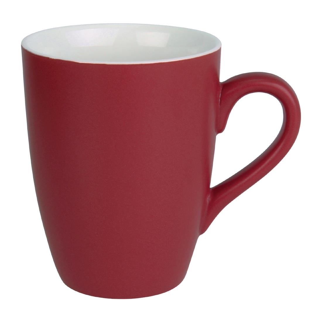 Olympia Pastel mok rood 34cl (6 stuks) - Afbeelding 2
