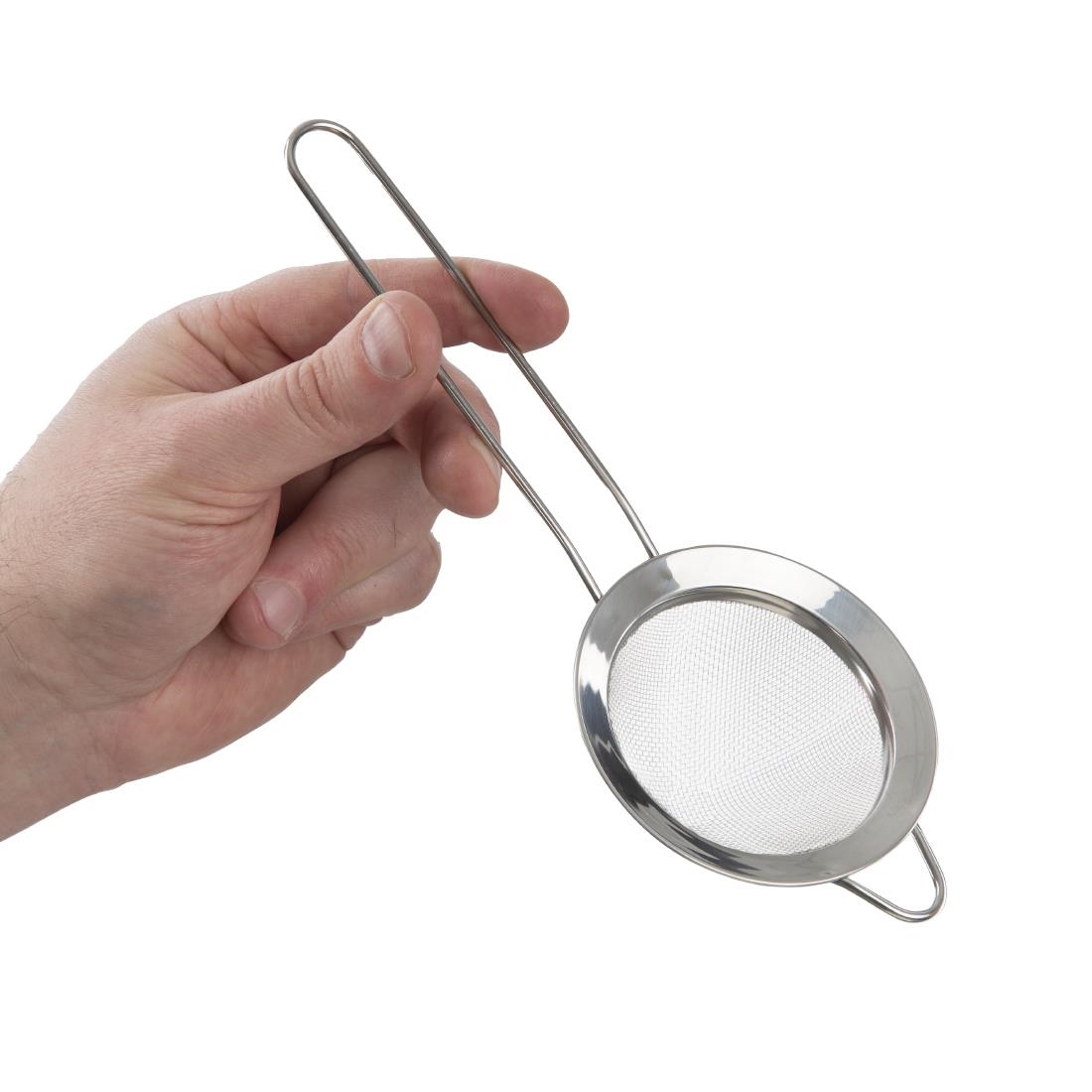 RVS fijne zeef/strainer 20(L) x 7,5(Ø)cm - Afbeelding 3