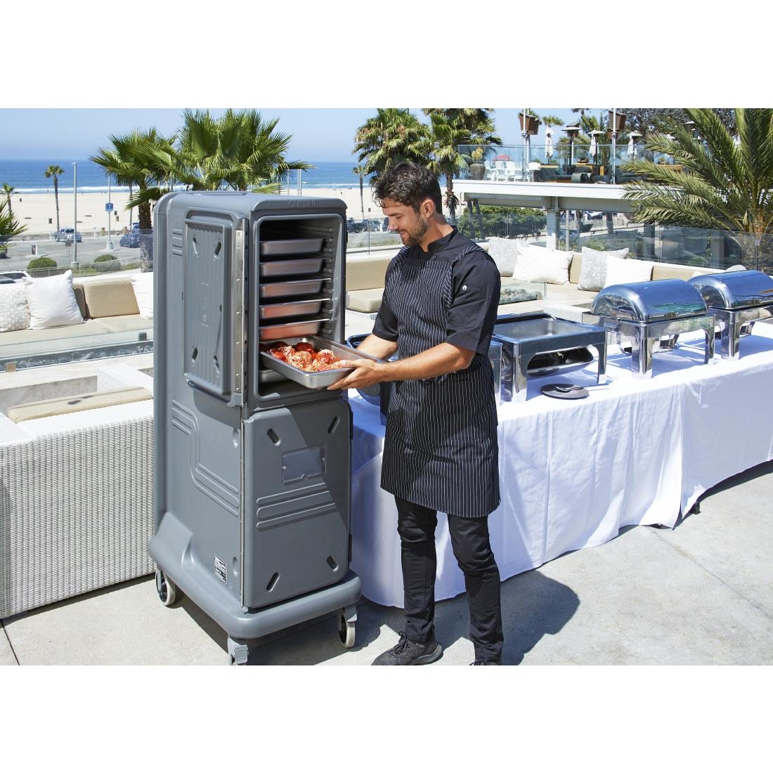 Cambro Ultra Pro Kar Tall Koud Kar Houtskoolgrijs - Afbeelding 6