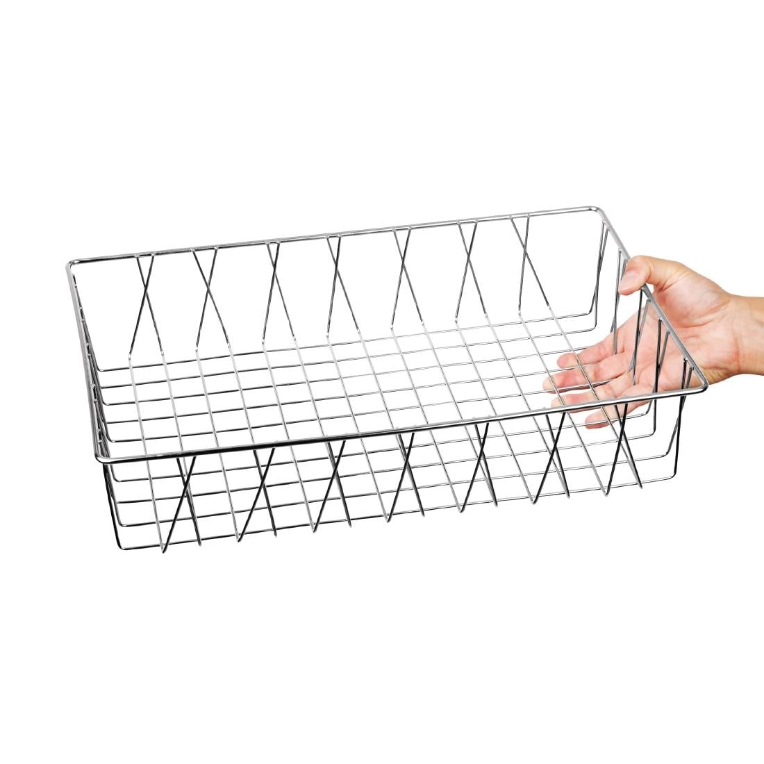 Olympia RVS buffetmand 10x30x45cm - Afbeelding 5