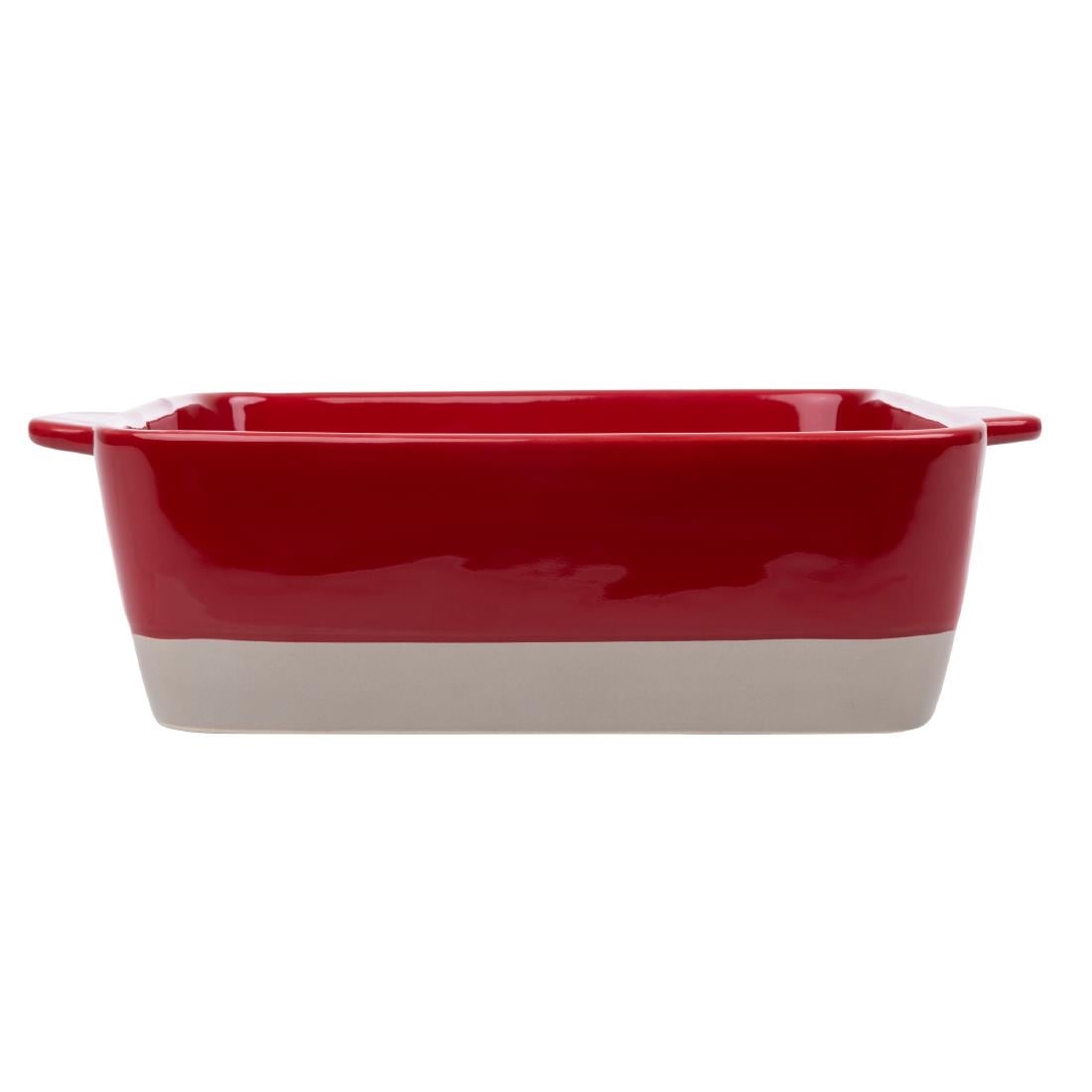 Olympia keramische braadslede rood en taupe 4,2L - Afbeelding 3