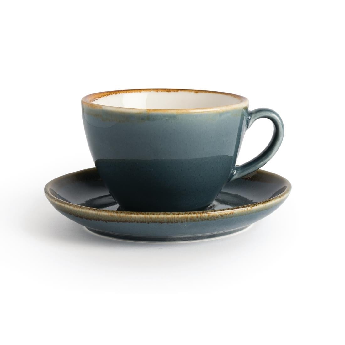 Olympia Kiln cappuccinokopjes blauw 34cl (6 stuks) - Afbeelding 3
