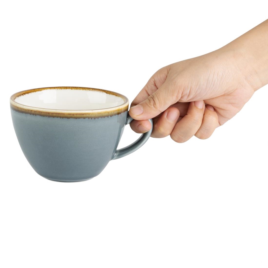 Olympia Kiln cappuccinokopjes blauw 34cl (6 stuks) - Afbeelding 6