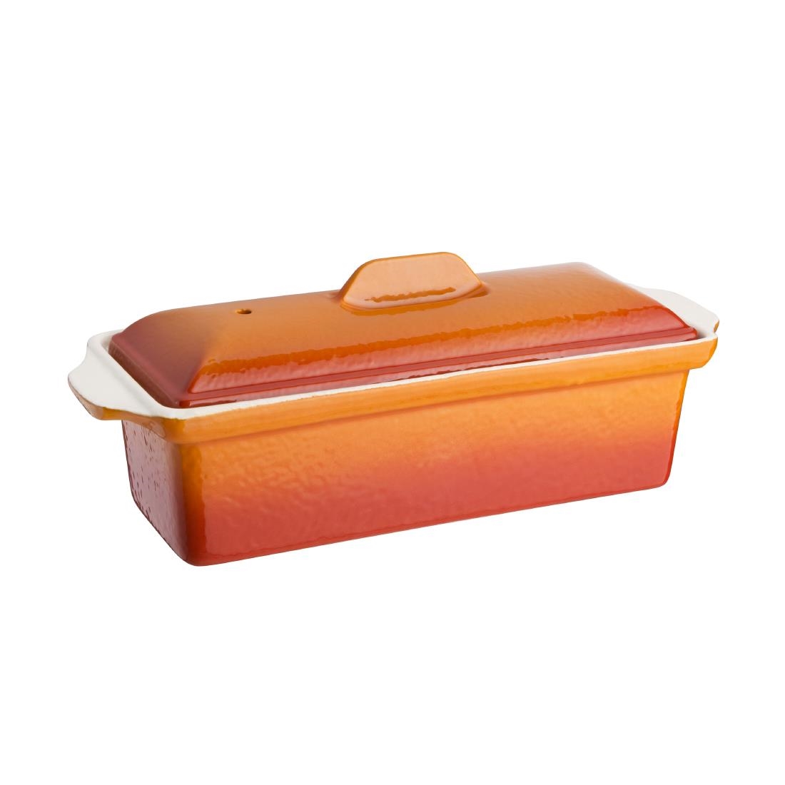 Vogue paté- en terrinevorm oranje 1,7L - Afbeelding 2