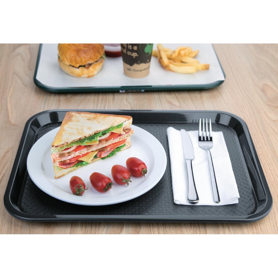 Olympia Kristallon dienblad houtskool 305x415mm - Afbeelding 5