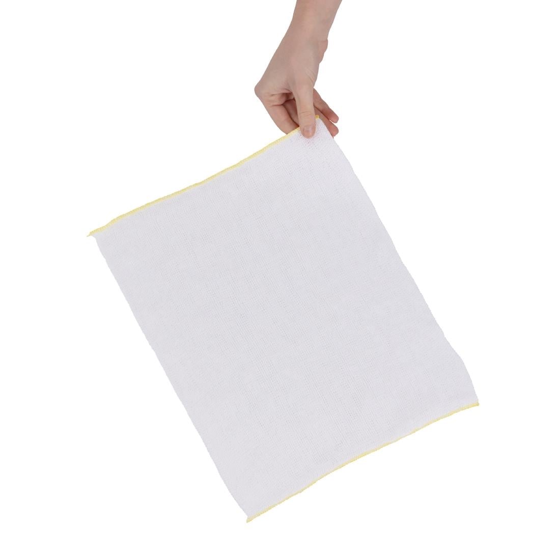 Jantex afwasdoeken geel 400x300mm (10 stuks) - Afbeelding 4