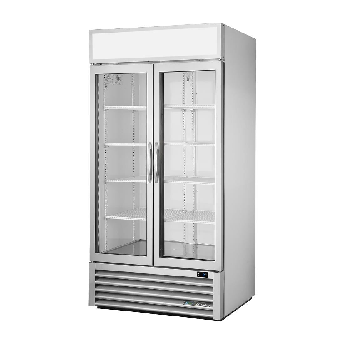 True koeling met 2 glazen deuren 991l aluminium gdm-35hc-tsl01 - Afbeelding 2