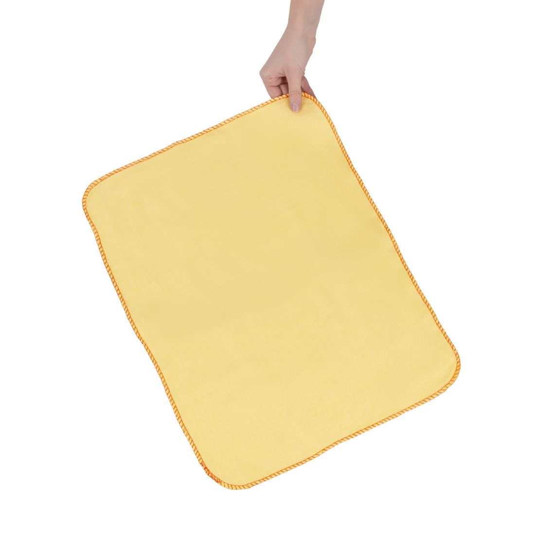 Jantex stofdoeken geel 500x400mm (10 stuks) - Afbeelding 4