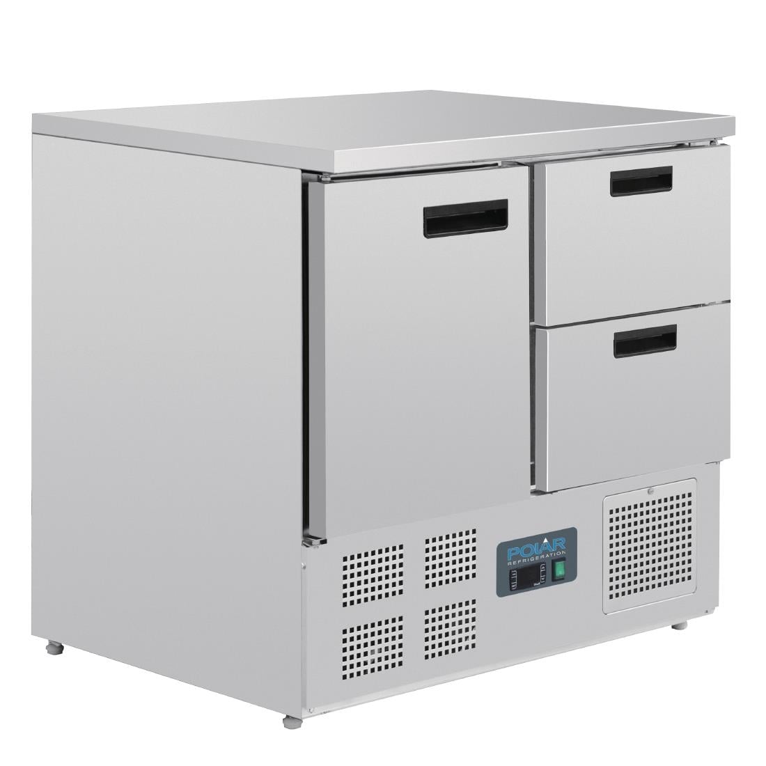 Polar G-serie koelwerkbank 1 deur en 2 laden 240L - Afbeelding 2