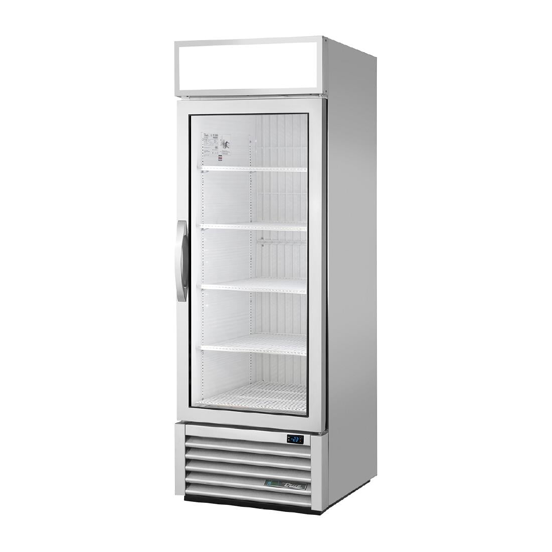 True Staande Display Vriezer Aluminium Buitenkant - Afbeelding 2