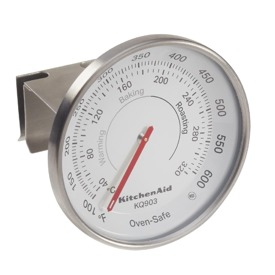 Kitchenaid Wereldwijde Wijzerplaat Oven Thermometer Zwart 7.62Cm - Afbeelding 2