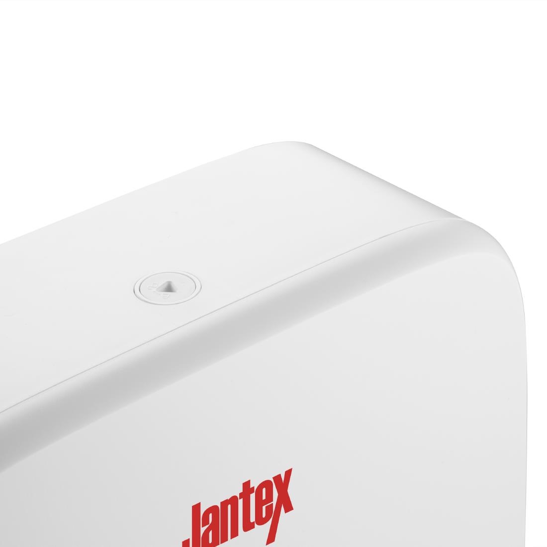 Jantex dispenser voor handdoekpapier groot wit - Afbeelding 5