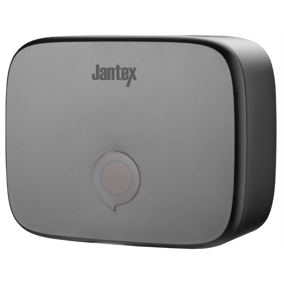 Jantex papieren handdoekdispenser smal zwart - Afbeelding 3