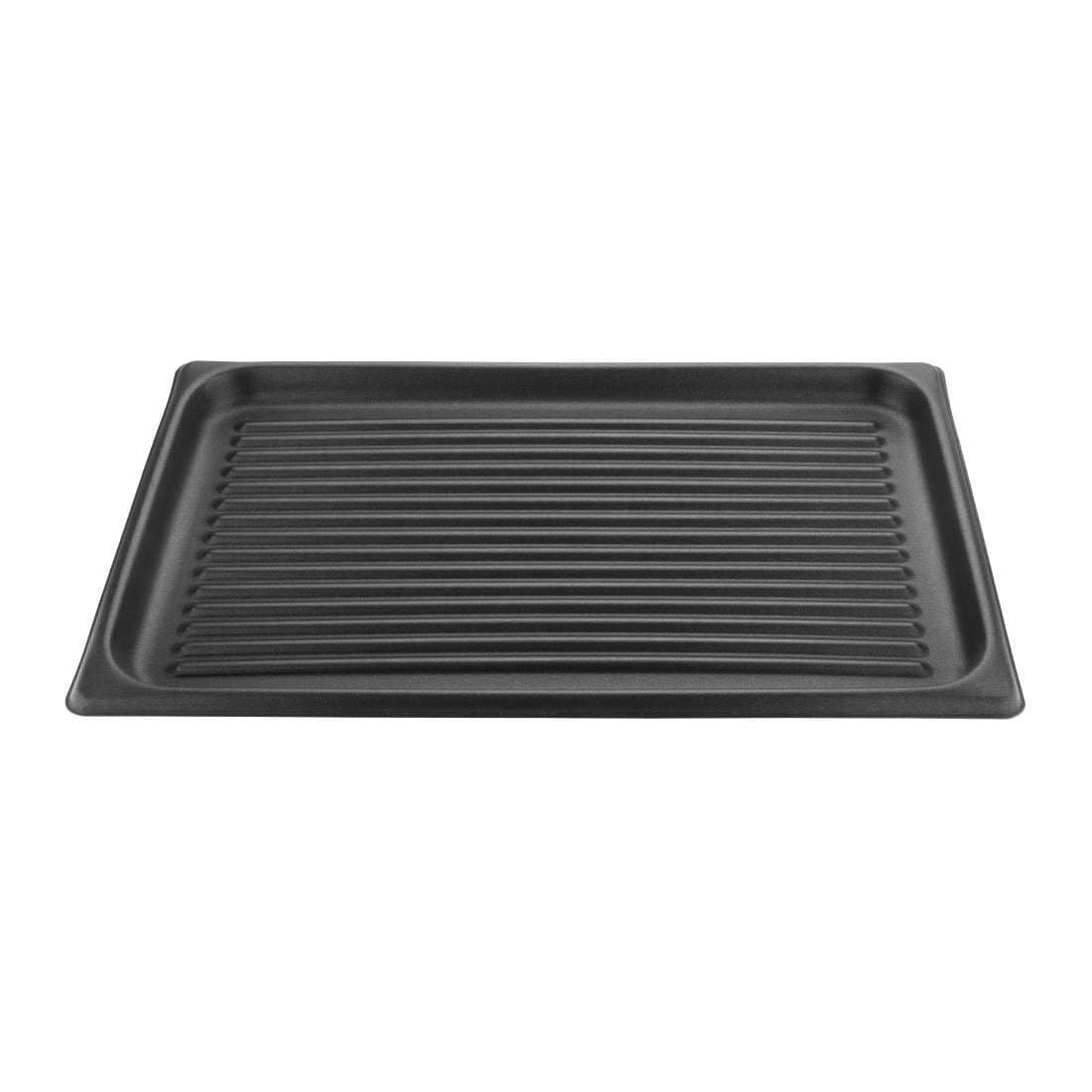 Vogue Geribbelde bakplaat met anti-aanbaklaag 530x325mm - Afbeelding 5