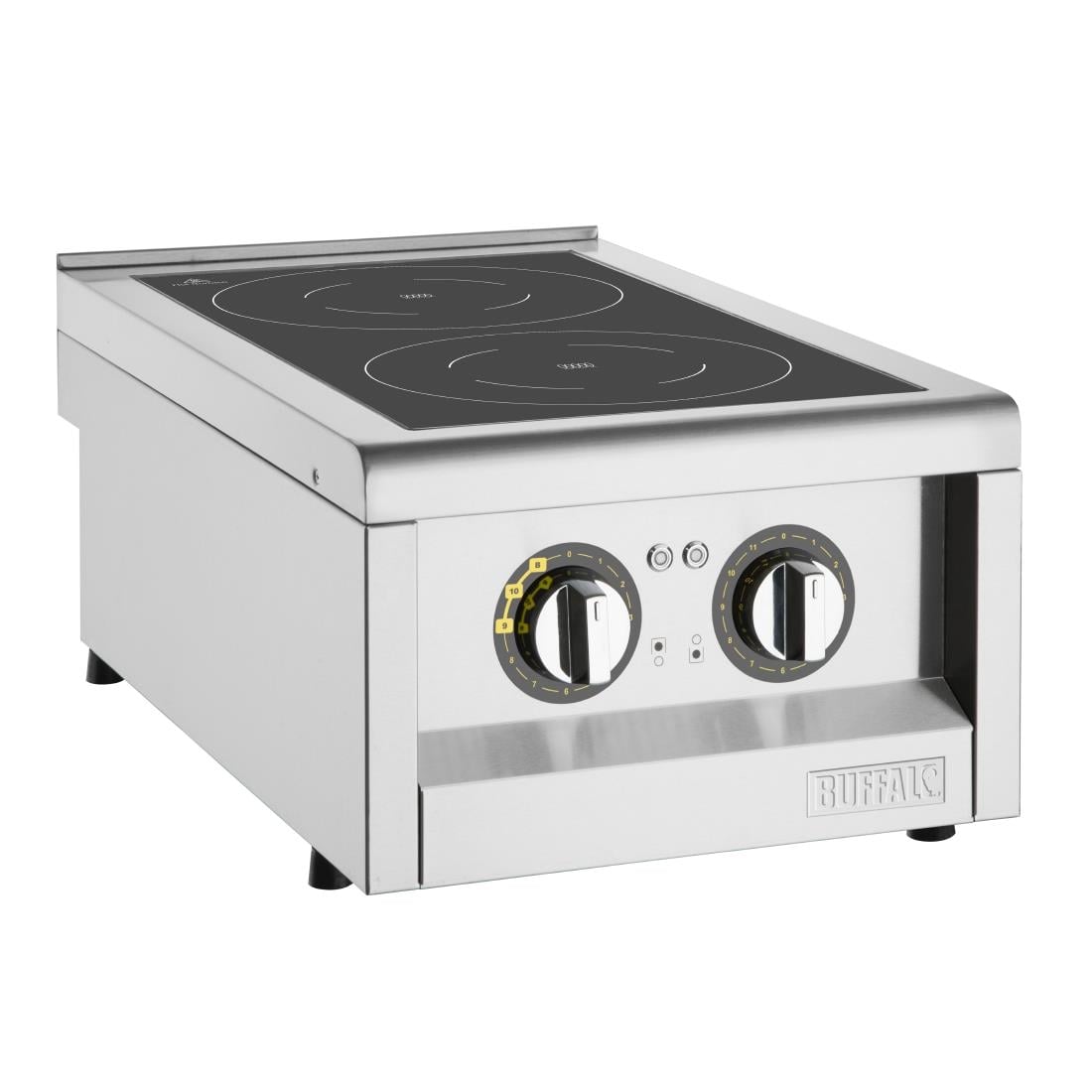 Buffalo 600-Serie Inductiekookplaat Met Dubbele Zone, 3 Kw. Let Op: Alleen Aanrechtmodel. Onderkast Wordt Apart Verkocht - Afbeelding 2
