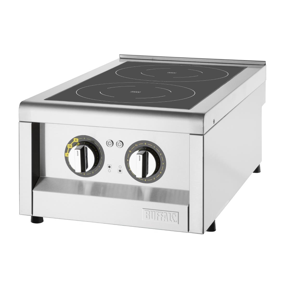 Buffalo 600-Serie Inductiekookplaat Met Dubbele Zone, 3 Kw. Let Op: Alleen Aanrechtmodel. Onderkast Wordt Apart Verkocht - Afbeelding 3
