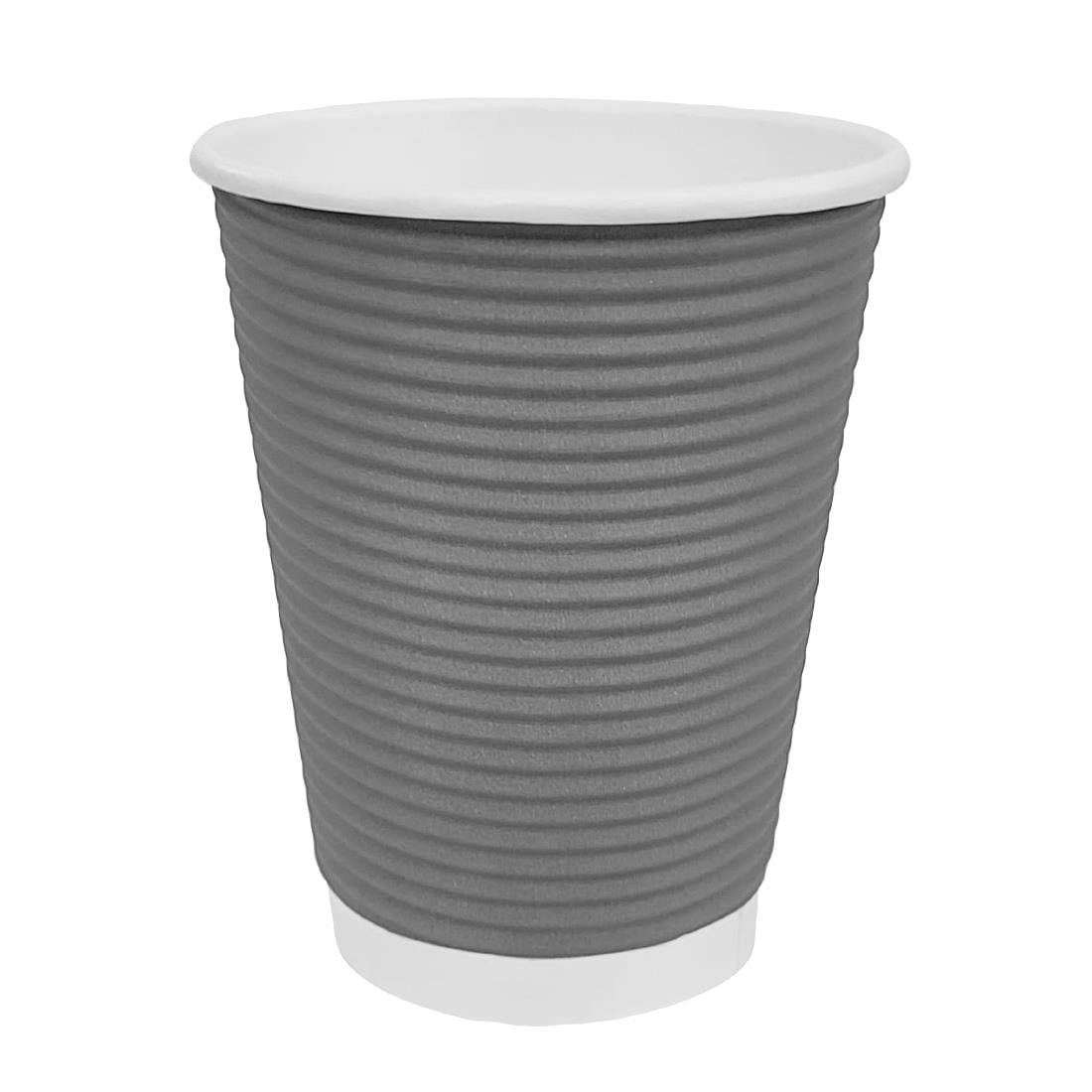Fiesta Recyclable koffiebekers ribbelwand blauwgrijs 225ml (500 stuks) - Afbeelding 2