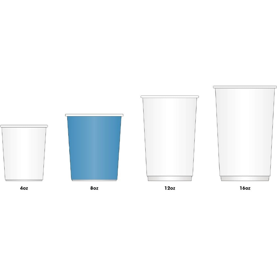 Fiesta Recyclable koffiebekers ribbelwand blauwgrijs 225ml (500 stuks) - Afbeelding 5