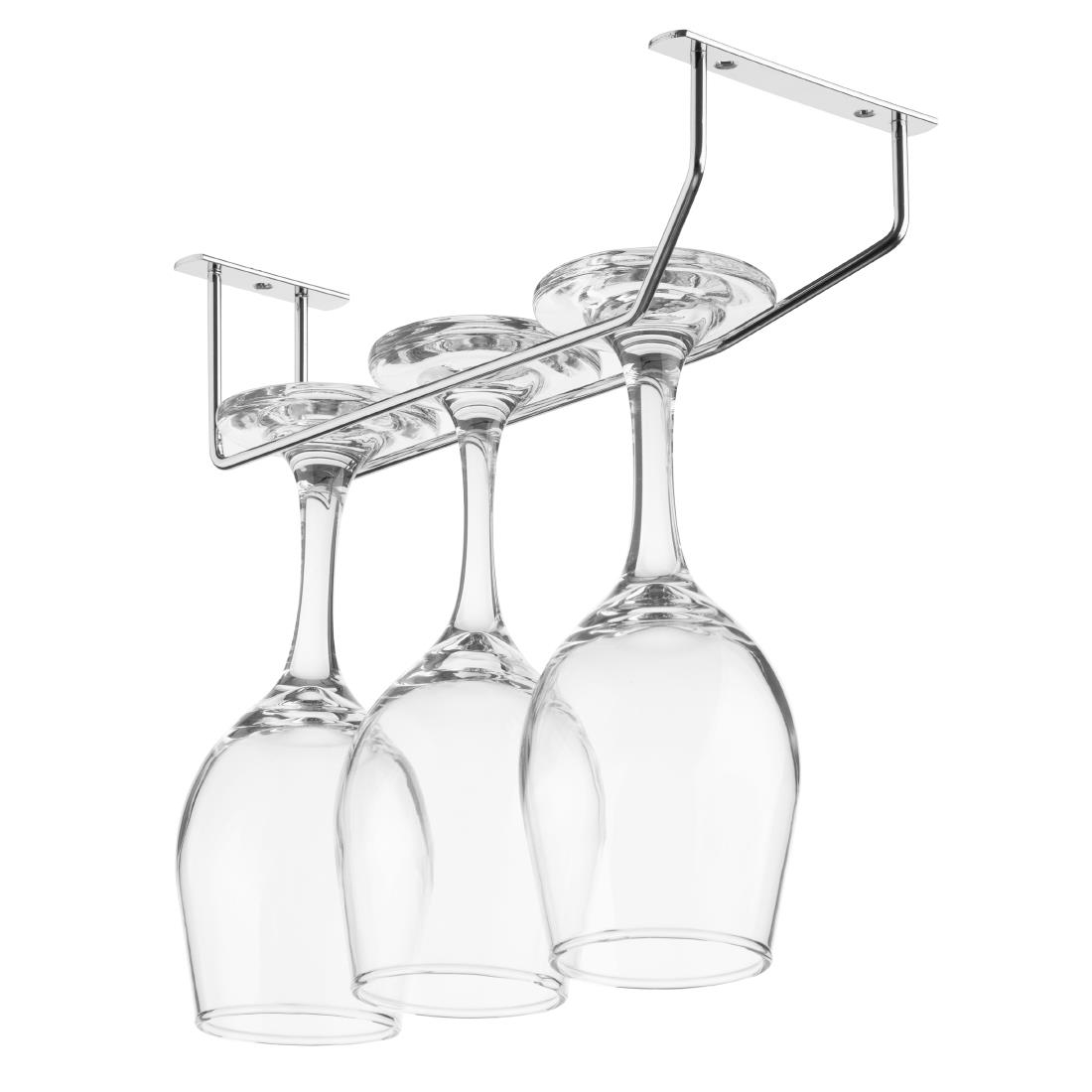 Olympia glazenrek chroom 25,5cm - Afbeelding 2